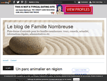 Tablet Screenshot of famillenombreuse.over-blog.com