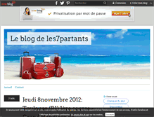 Tablet Screenshot of les7partants.over-blog.com