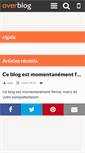Mobile Screenshot of cigala.over-blog.com