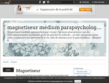 Tablet Screenshot of magnetiseur-parapsychologue.over-blog.com