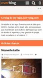 Mobile Screenshot of clif-lego.over-blog.com