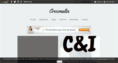 Desktop Screenshot of crocmalin.over-blog.com