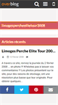 Mobile Screenshot of limogespercheelitetour2008.over-blog.com