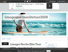 Tablet Screenshot of limogespercheelitetour2008.over-blog.com