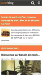 Mobile Screenshot of besoindezenitude.over-blog.com
