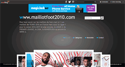 Desktop Screenshot of maillotfoot10.11.over-blog.com