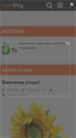 Mobile Screenshot of bioterra.over-blog.fr