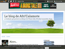 Tablet Screenshot of africalamote.over-blog.com