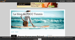 Desktop Screenshot of occtennis.over-blog.com