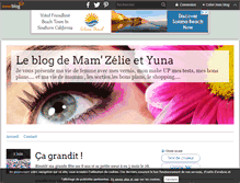 Tablet Screenshot of mamzelie.over-blog.com