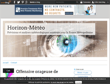 Tablet Screenshot of horizon-meteo.over-blog.com