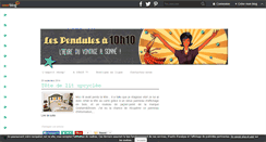 Desktop Screenshot of lespendulesa10h10.over-blog.com