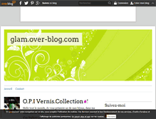 Tablet Screenshot of glam.over-blog.com