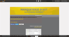Desktop Screenshot of marqueterie-dart.over-blog.fr