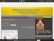 Tablet Screenshot of marqueterie-dart.over-blog.fr