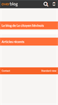 Mobile Screenshot of lievin-franchement-agauche.over-blog.com