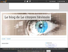 Tablet Screenshot of lievin-franchement-agauche.over-blog.com
