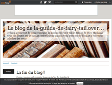 Tablet Screenshot of la-guilde-de-fairy-tail.over-blog.com