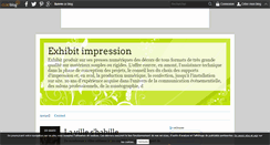 Desktop Screenshot of exhibit.over-blog.fr