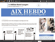Tablet Screenshot of aix-hebdo.over-blog.com