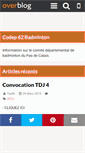 Mobile Screenshot of cdbad62.over-blog.com