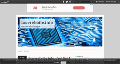 Desktop Screenshot of louvreboite.over-blog.com