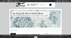 Desktop Screenshot of deco-mini-deco.over-blog.fr