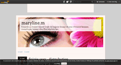 Desktop Screenshot of maryline.m.over-blog.com