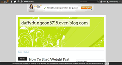 Desktop Screenshot of daffydungeon5715.over-blog.com