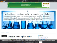 Tablet Screenshot of marco-vs-leucemie.over-blog.com