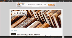 Desktop Screenshot of cuckolding.over-blog.com