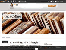 Tablet Screenshot of cuckolding.over-blog.com