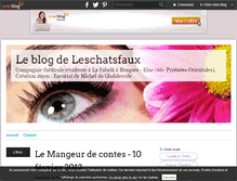 Tablet Screenshot of leschatsfaux.over-blog.com