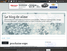 Tablet Screenshot of aline-creation.over-blog.com