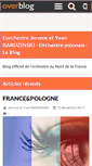 Mobile Screenshot of bardzinski-orkiestra.over-blog.com