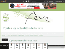 Tablet Screenshot of blogfeve.over-blog.fr