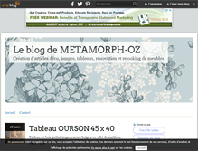 Tablet Screenshot of metamorph-oz.over-blog.com