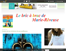 Tablet Screenshot of mariereveuse.over-blog.com