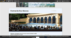 Desktop Screenshot of festivalderoumarson.over-blog.com