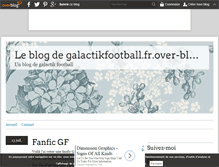 Tablet Screenshot of galactikfootball.fr.over-blog.com