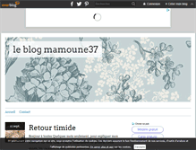 Tablet Screenshot of mamoune37.over-blog.com