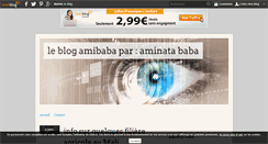 Desktop Screenshot of amibaba.over-blog.com