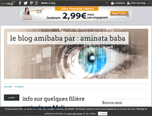 Tablet Screenshot of amibaba.over-blog.com