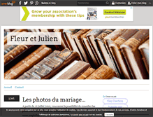 Tablet Screenshot of fleuretjulien.over-blog.com