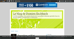 Desktop Screenshot of damien-eschbach.over-blog.com