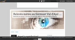 Desktop Screenshot of meteogirmontoise.over-blog.com