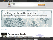 Tablet Screenshot of chouettenatacha.over-blog.com