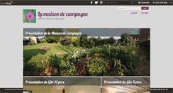 Desktop Screenshot of lamaisondecampagne.over-blog.com