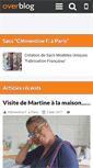 Mobile Screenshot of clementinef.over-blog.com
