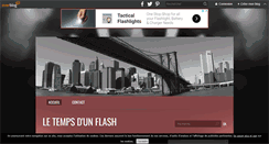 Desktop Screenshot of letempsdunflash.over-blog.com